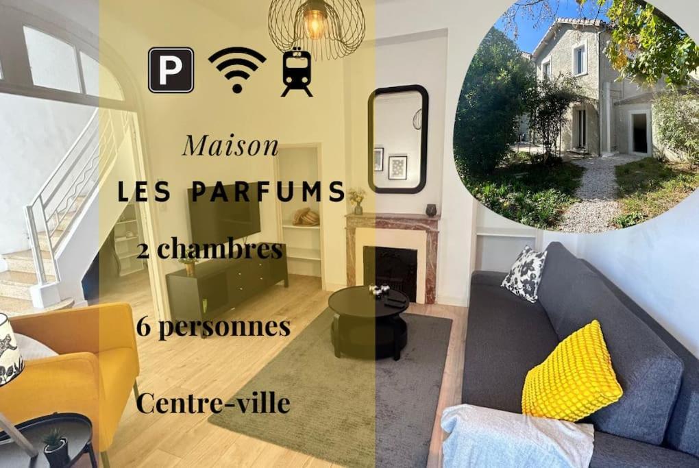 027-Maison, 2Chambres, Jardin, Parking, Central Montpellier Dış mekan fotoğraf